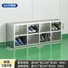 Zapatero engrosado de acero inoxidable 304 para empleados de fábrica, laboratorios, hospitales y salas limpias, disponible en bancos de zapatos de una o dos caras, se puede fabricar a medida