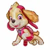 Nuevo Perro Patrulla Wangwang Mano Alienígena Palo Globo de Película de Aluminio Juguete de Cumpleaños Infantil Decoración de Fiesta