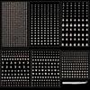 Adesivos de Diamante Prontos para Uso Transfronteiriços, Adesivos de Diamante para o Rosto, Adesivos de Pérola para Maquiagem de Palco Infantil, Diamantes de Pérola Faciais