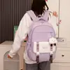 Mochila Fresca y Elegante Linda para Tutoría de Estudiantes de Primaria, Mochila de Gran Capacidad para Estudiantes de Secundaria, Bolso Casual de Moda para Niñas
