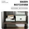 Escritorio de Computadora Escritorio de Escritorio para el Hogar Mesa Integrada con Estantería Casa de Alquiler Escritorio Simple Dormitorio Escritorio de Estudio para Estudiantes