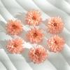 Flores de Crisantemo Artificiales de 7.5 cm, Cabezas de Crisantemo de Aguja de Pino, Flores Artificiales de Seda, Flores para Pasador de Pelo DIY, Decoración del Hogar DIY