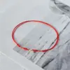 Novo Tornozeleira de Corda Vermelha para o Ano de Nascimento, Riqueza Ilimitada, Design de Nicho Pulseira de Mão, Presente de Tornozeleira para Casal