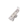 Polea para Puerta Corredera de Aleación de Zinc Armario Puerta de Madera Polea para Puerta Corredera Accesorios de Ferretería Juego Completo Riel Colgante Polea Puerta Colgante de Corredera
