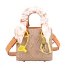 Bolsa de Mão Mini Nova Estilosa Outono/Inverno 2026 com Estampa, Alta Qualidade, Fashion, Versátil, de Mão e Transversal, Estilo Lady Dior