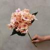 Fábrica atacado comércio exterior simulação única hortênsia 96 peças casamento decoração decoração arranjo de flores hortênsia europeia