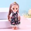 Nueva Muñeca BJD Barbie de 17 cm Muñeca Pequeña Niña Vestido de Princesa Muñeca para Vestir Juguete para Jugar en Casa