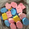 Esponja de Baño de PVA de Dibujos Animados Esponja de Limpieza de Algodón de Espuma de PVA Cuadrada Esponja Cuadrada para Lavado de Autos