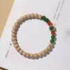Em nome da paixão por cabelo feito à mão semente de paixão pulseira de texto Xizang corte reto poço profundo careta ao longo do círculo único pulseira de sementes originais homens