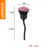 Atacado do Fabricante Novo Pincel de Maquiagem Rosa Cabo Galvanizado de Alto Valor Pincel para Pó Único Pétalas Macias Pincel para Blush