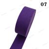 Correa de Cinta de Algodón Lisa Negra y Blanca de 38 mm de Ancho para Bolsos, Correas de Yoga, Cinturones de Lona, Estilo Simple