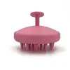 Populares Necesidades Diarias Transfronterizas Cepillo de Champú de Silicona Peine Masajeador de Limpieza Herramienta para Lavar el Cabello Cepillo de Champú Masajeador del Cuero Cabelludo