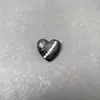Remaches metálicos en forma de corazón con pedrería para ropa, bolsos, zapatos, sombreros, manualidades DIY