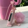 Llavero de Funda Protectora de Silicona para Labial Transfronterizo Funda de Silicona para Labial de Grado Alimenticio Creativa Funda Protectora de Silicona Anti-Rayones para Labial