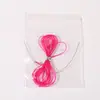 Alambre Elástico Multicolor con Cuentas Alambre para Joyería Pulsera de Alambre Alambre de Cristal Alambre Elástico Plano de Seda Materiales para Joyería Hecha a Mano DIY Venta al por Mayor