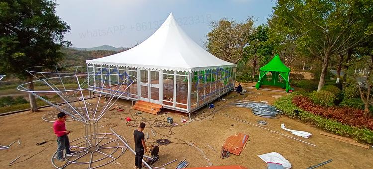 10X10米 尖顶篷房