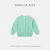 [100% Algodón] Cárdigan Suéter para Niños de Dudu Primavera Nueva Chaqueta de Punto para Niños Tops de Primavera para Niñas