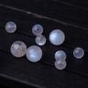 8A Piedra de Luna Blanca Cuentas Sueltas Bolas Redondas Pulsera de Múltiples Gemas Material de Cristal para Pulsera DIY Producto Semi-Terminado Luz Azul Luz Blanca