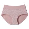 Populares Braguitas de Algodón Puro de Cintura Alta para Niñas Lindas, Ropa Interior de Algodón Puro con Estampado de Talla Grande Transfronteriza para Control de Abdomen de Mujer al por Mayor