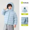 [A prueba de tres Dupont] Chaqueta ligera de plumón para niños Dudu Ropa de invierno para niños Chaquetas para niñas Ropa para bebés y niños