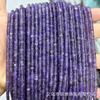 Pedra natural Dongling 2*4mm contas espaçadoras de ângulo reto pó de ametista wafer DIY acessórios para joias artesanais contas espaçadoras atacado