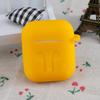 Para Apple Airpods Capa Protetora Fone de Ouvido Bluetooth Sem Fio Capa de Silicone Capa Protetora Anti-Perda Caixa de Armazenamento