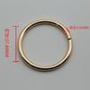Fabricante Fivela D de Metal Fivela em Forma de D Acessórios de Ferragens DIY Acessórios Anel de Puxar Semicircular Fivela Semicircular Argola D Anel em Forma de D Anel em Forma de D