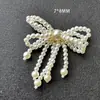 Acessórios de Moda Elegantes de Alta Qualidade Franceses Flor Trançada de Pérola Artificial Feita à Mão Broche de Lapela para Roupa Produto Semi-Acabado DIY
