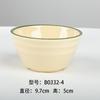 Vajilla estilo mercado Tienda de olla caliente Cuenco de tierra a prueba de porcelana Plato retro nostálgico con platos Plato Plato de saco Disco comercial de melamina
