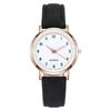 Nuevo Reloj de Cuarzo Simple con Números para Hombres y Mujeres Estudiantes, Reloj Luminoso, Reloj Casual de Piel Mate Fresca para Mujeres