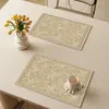Manteles de Placa Impermeables y a Prueba de Aceite, Manteles Aislantes de Calor para Mesa de Comedor de Cuero Sin Lavado, Posavasos de Lujo Ligero y Tacto de Alta Gama, Amazon
