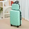 Set de 2 Piezas de Equipaje de Viaje, Maleta Rígida de 20/24 Pulgadas con Neceser a Juego de 14 Pulgadas