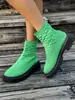 Comércio Exterior Tamanho Grande Fly Woven Casual Botas de Neve para Mulheres 2025 Outono e Inverno Novo Estilo Botas Casuais Leves para Mulheres
