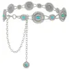 Cadena de Cintura Estilo Bohemio de Metal para Vestidos de Mezclilla y Accesorios para Jeans de Mujer, Adecuada para Vestidos, Al por Mayor en Stock
