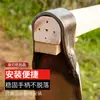 Enxada de Aço Manganês, Ferramenta Agrícola Tradicional para Cavar Brotos de Bambu, Enxada Multiuso para Limpar Terreno, Cavar Buracos, Jardinagem Doméstica e Plantar Legumes