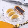 Plato para Dip de Dumplings Multifuncional con Plato para Vinagre Plato para Dumplings Plato de Fruta de Alto Valor Plato de Desayuno con Forma de Concha Plato