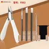Tijeras para Uñas Alemanas, Cortauñas Especial para Ranura de Uña, Boca Oblicua, Punta Extendida, Herramienta de Pedicura para Uñas Encarnadas, Cortauñas de Pico de Águila