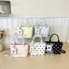 Bolsa de Verão Transfronteiriça Super Quente de Nicho com Bolinhas Feminina 2026 Nova Moda Versátil Bolsa Transversal Bolsa de Mão para o Dia a Dia