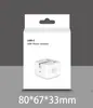 Adecuado para Apple Pd 20W Pies Plegables Estándar Británico Versión de Hong Kong Cargador de Tres Pines Cabezal de Carga Pd Cabezal de Carga Rápida 12W Estándar Británico