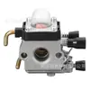 Filtro de aire, manguera de combustible, filtro de combustible, accesorios para cortacésped, carburador Stihl FS45 FS46 FS55 FS55R