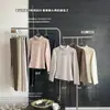 Top térmico de encaje patchwork de cuello alto para mujer, otoño e invierno, antibacteriano, forro polar cálido, corte ajustado, capa base de manga larga