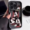 Divertido Mickey Adecuado para Apple 17Promax Caricatura Funda para Teléfono Iphone16Pro 15 Anticaída 14 Linda 13