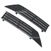 Adequado para 23 Versões Byd Qin/Plus Ev Rede Frontal Anti-Insetos Peças Decorativas Externas do Carro Pintadas de Preto Fibra de Carbono