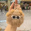 Nuevo lindo monster de cerdas pequeñas para mascota, colgante de muñeco, llavero anti-pérdida, colgante para mochila, felpa, súper lindo, regalo