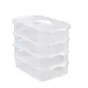 Caja de almacenamiento para juguetes, bloques de construcción, piezas pequeñas, artículos varios, caja organizadora para herramientas, organizador de cajones con compartimentos