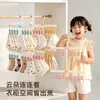 [Original] Prendedores de secagem de camada dupla para roupas íntimas, meias, roupas de bebê, prendedores multiuso, alta capacidade de carga, prendedores para chapéus e meias