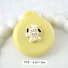 Peine Suave de Cojín de Aire de Dibujos Animados Lindo Peine Plegable para el Cabello con Espejo Todo en Uno Mini Portátil para Niñas Peine de Bolsa de Aire Peine Masajeador
