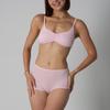 Conjunto de Lencería Conjunto de Sujetador y Bragas de Encaje Agradable al Tacto con Sensación de Segunda Piel Alta Elasticidad Transpirable para Mujeres con Bustos Grandes que Parecen Más Pequeños