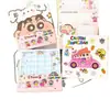 Lindo Dibujo Animado de Crayon Shin-Chan Dormido Desprendible Específico para Estudiantes de Alto Valor Decorativo Antiadherente Papel de Notas