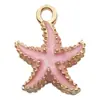 58 Estilos de Pingentes de Estrela-do-Mar, Concha, Búzios, Pérola, Sereia com Gotejamento de Óleo, Acessórios para Pulseira, Colar, Joias DIY